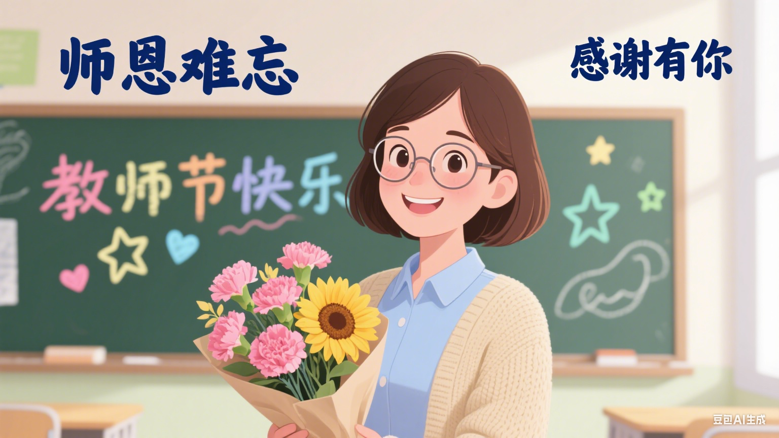 感恩有您 照亮前行 — 祝老師們節(jié)日快樂(lè)！