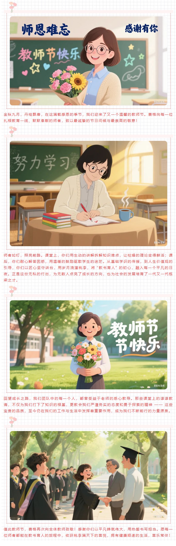 感恩有您 照亮前行 — 祝老師們節(jié)日快樂！_副本